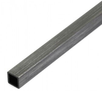 GPX Extreme: Carbon square profile 1,4/1,4 x 1000 mm-0,8 mm hole